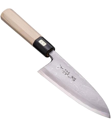 Amazon | 貝印 KAI 関孫六 出刃包丁 180mm (青紙鋼ダマスカス) 青紙2号